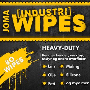 JOMA Industri Wipes Orange - 80 stk